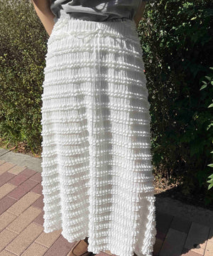 ホワイト モデル：160㎝ F着用