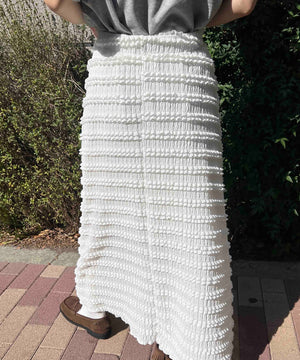 ホワイト モデル：160㎝ F着用