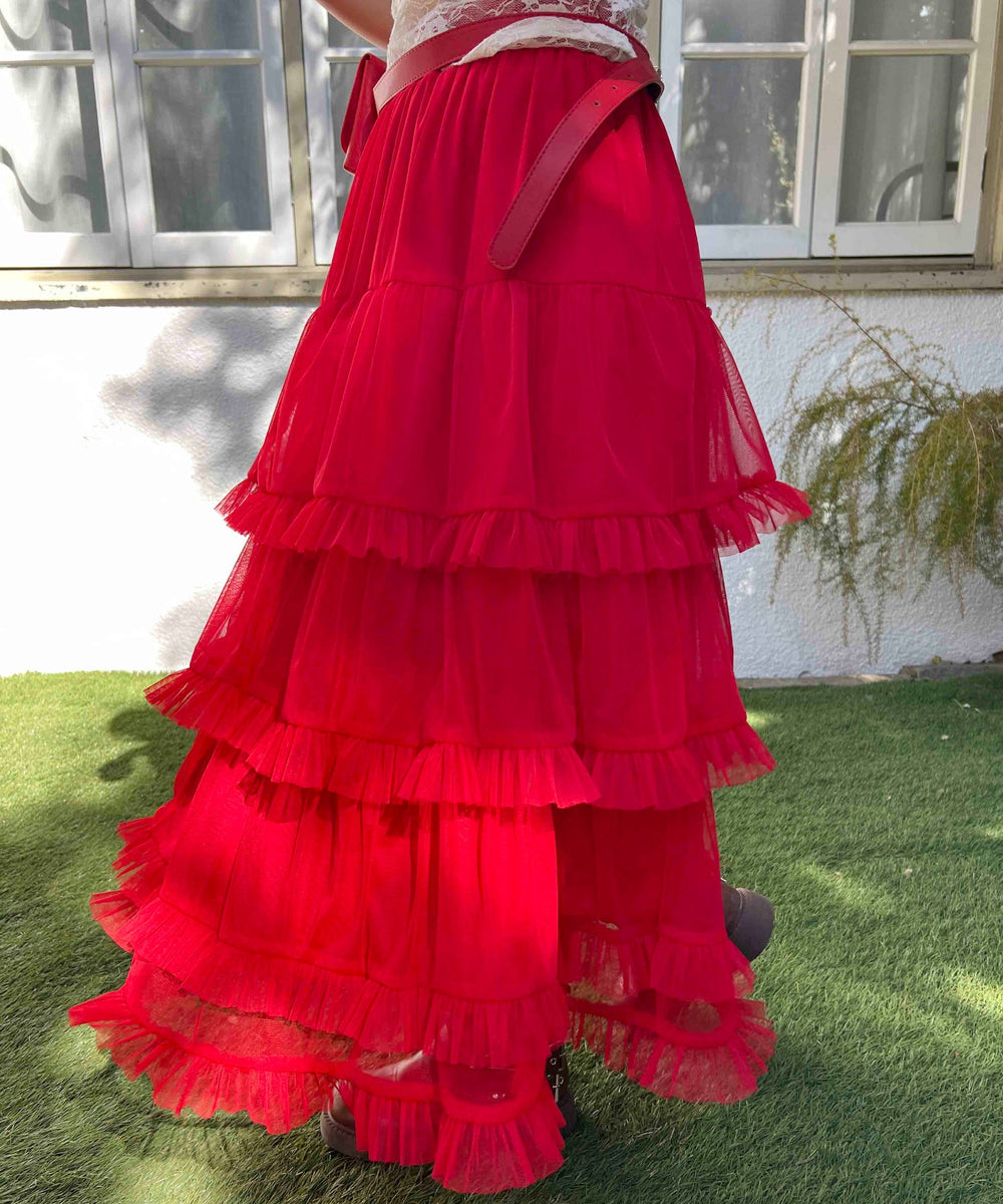 レッド モデル：160㎝ F着用