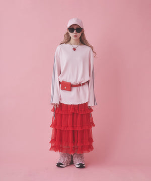 レッド モデル：160㎝ F着用