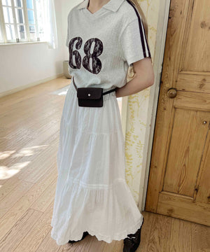 ホワイト モデル：160㎝ F着用