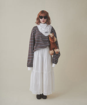 ホワイト モデル：155㎝ F着用