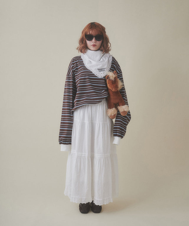 ホワイト モデル：155㎝ F着用