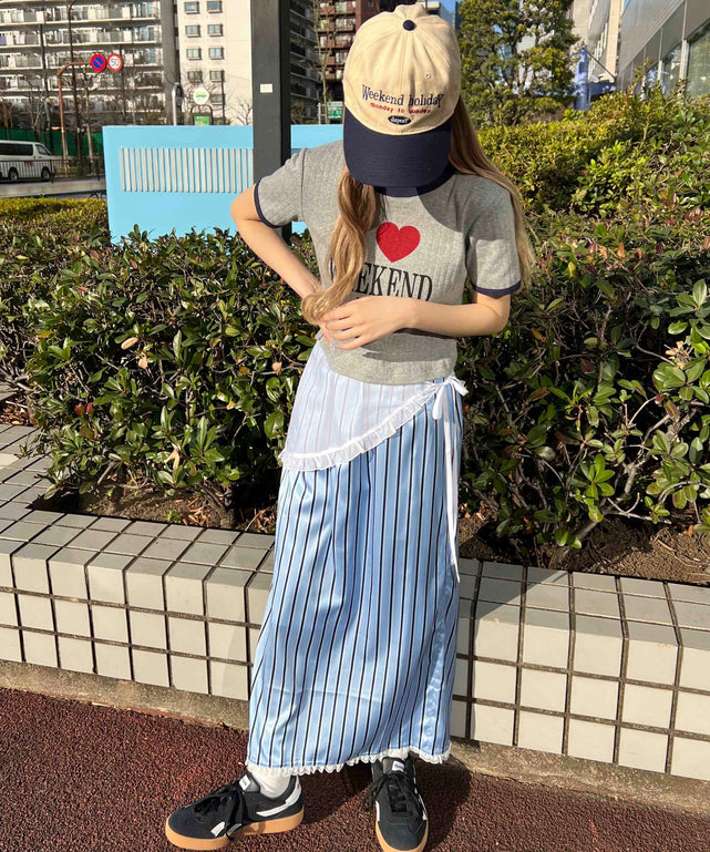 ブルー モデル：160㎝ F着用