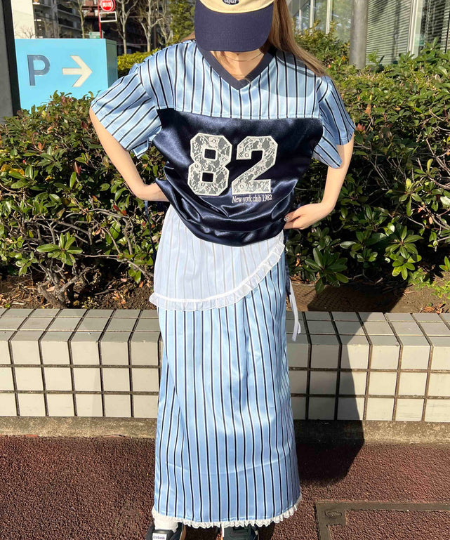 ブルー モデル：160㎝ F着用