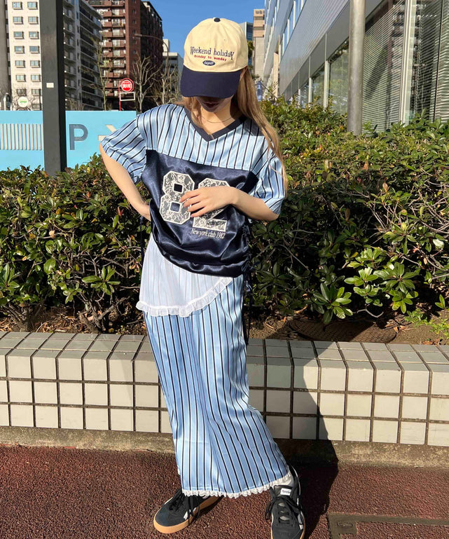 ブルー モデル：160㎝ F着用