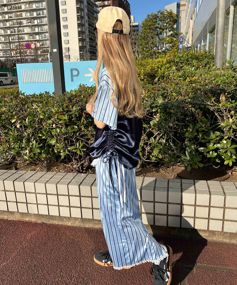 ブルー モデル：160㎝ F着用