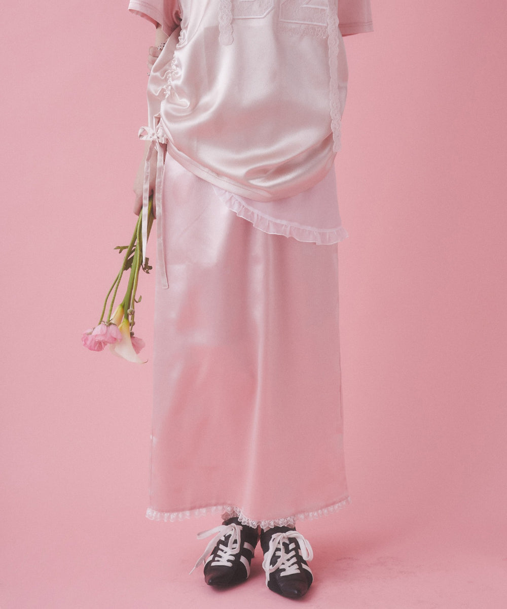 ピンク モデル：160㎝ F着用