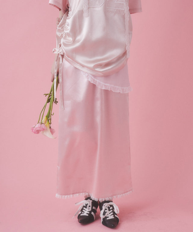 ピンク モデル：160㎝ F着用