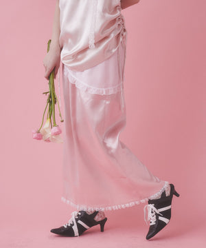 ピンク モデル：160㎝ F着用