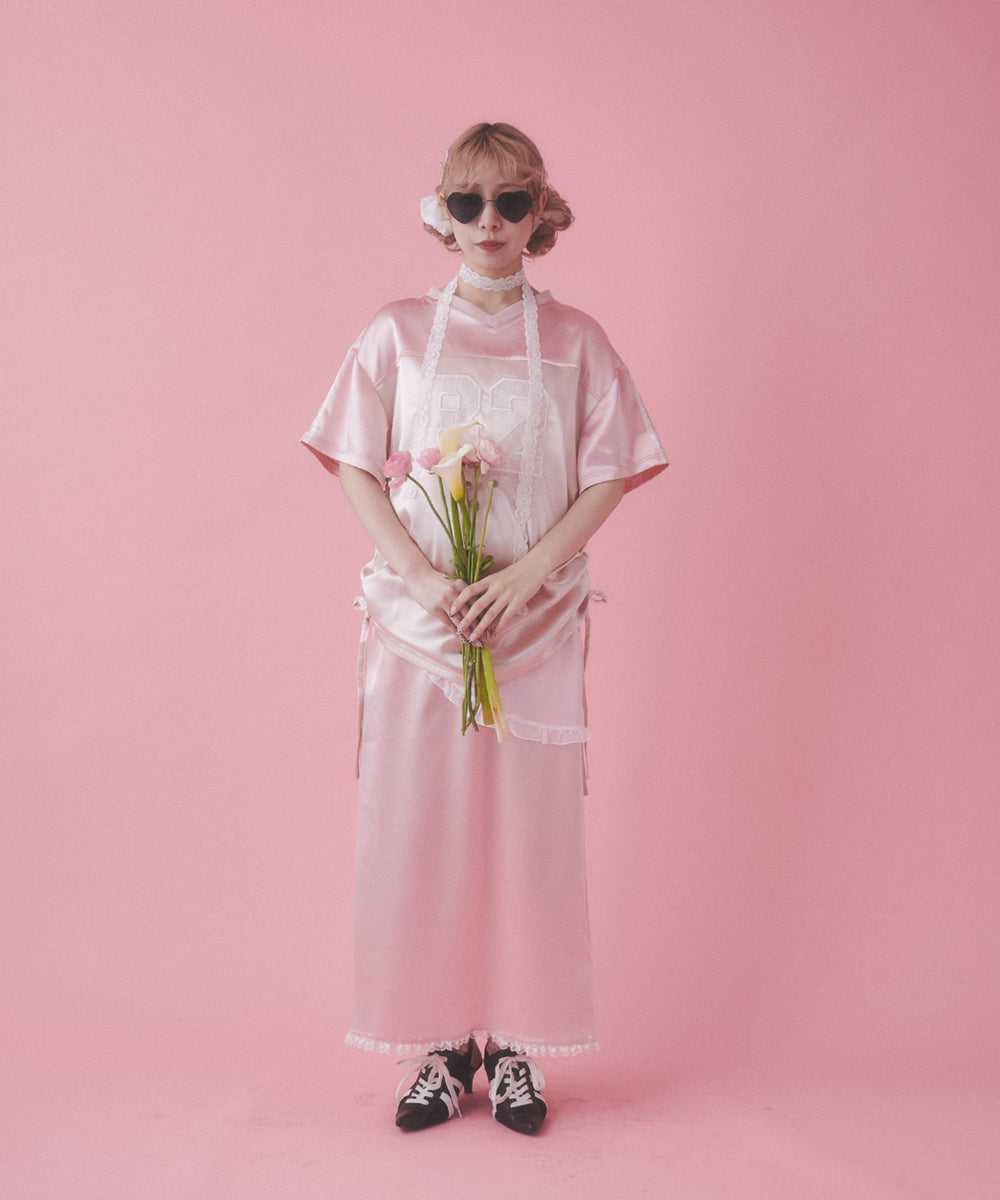 ピンク モデル：160㎝ F着用