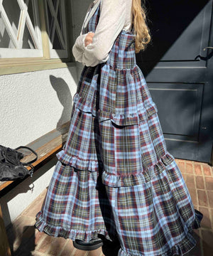 ボリュームティアードワンピース