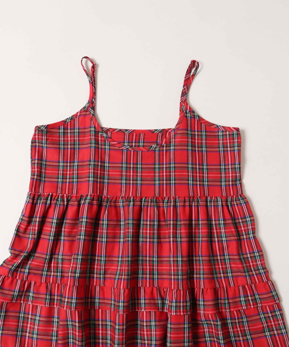 ボリュームティアードワンピース