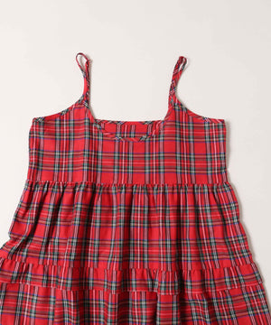 ボリュームティアードワンピース