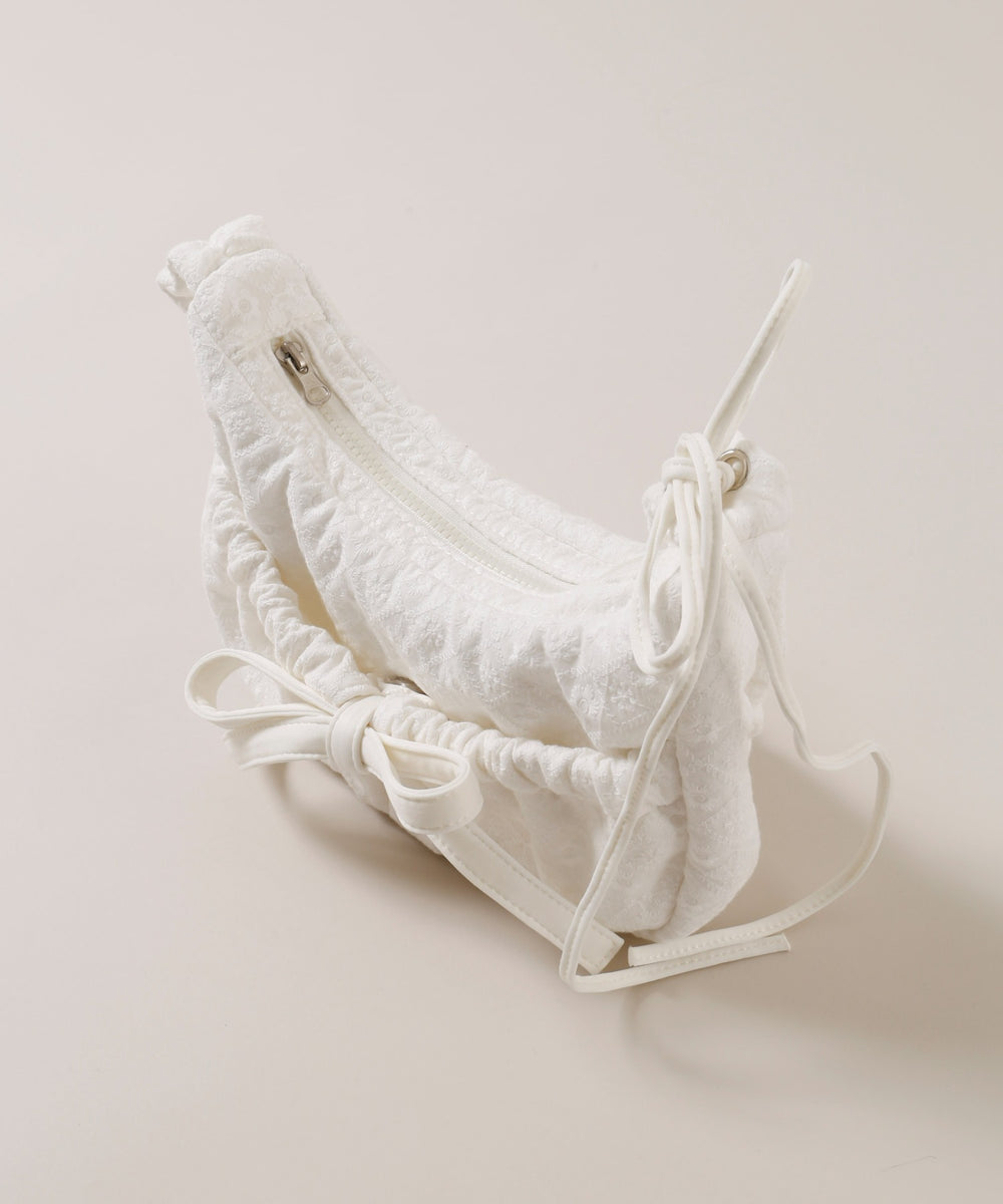 コットンレースマルチショルダーバッグ