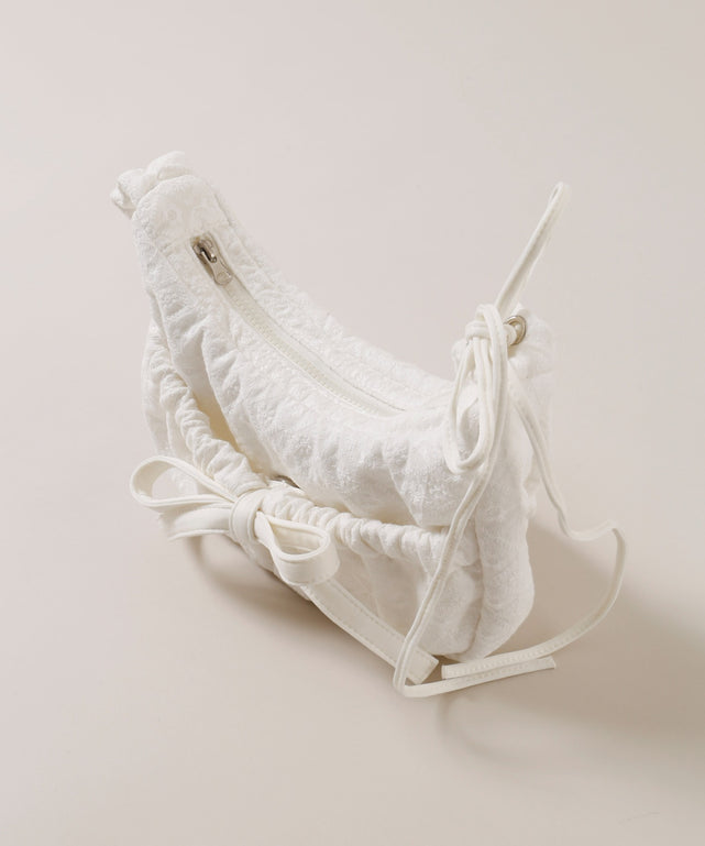 コットンレースマルチショルダーバッグ