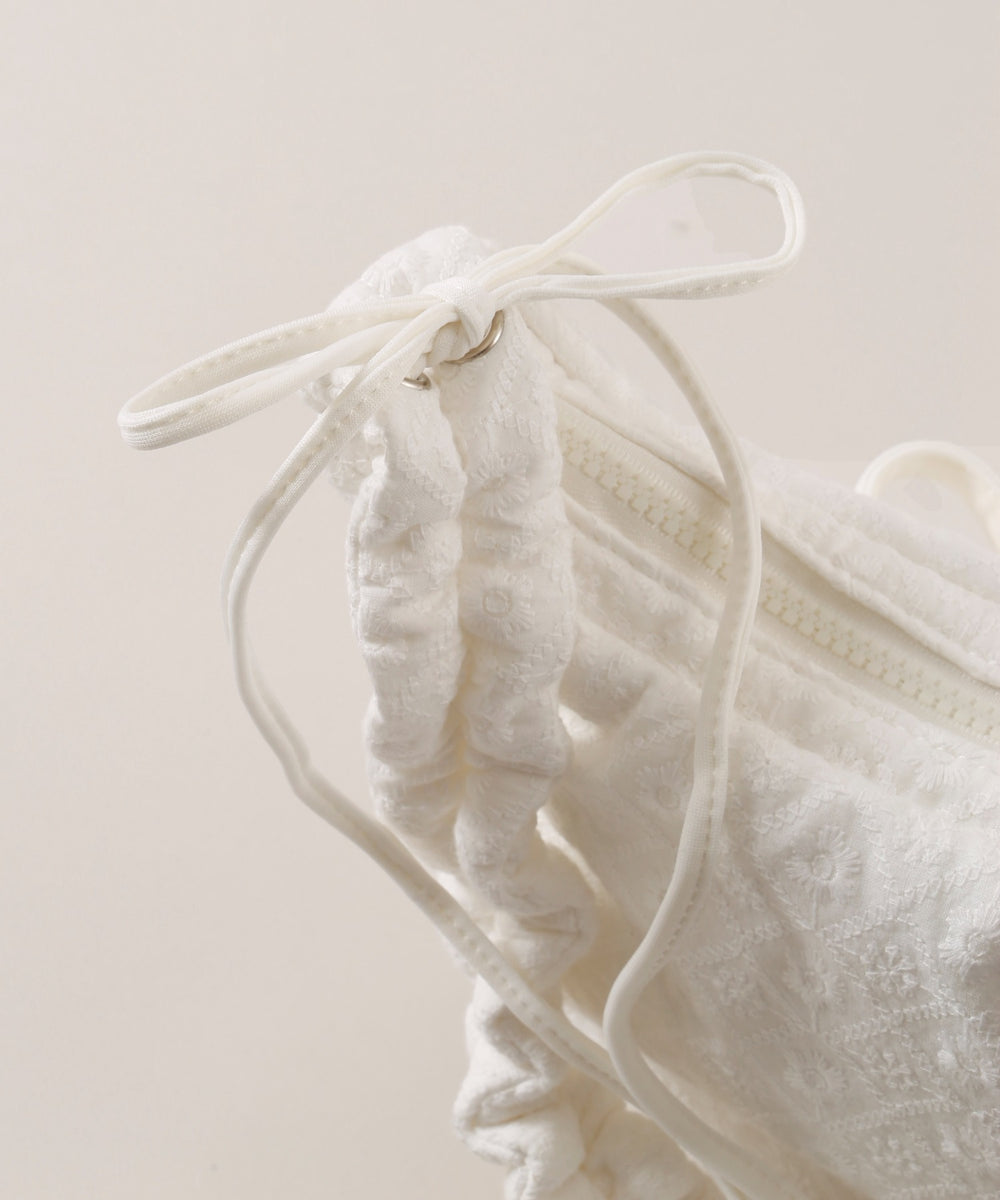 コットンレースマルチショルダーバッグ