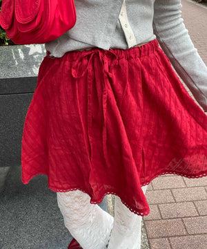 レッド モデル：160㎝ F着用