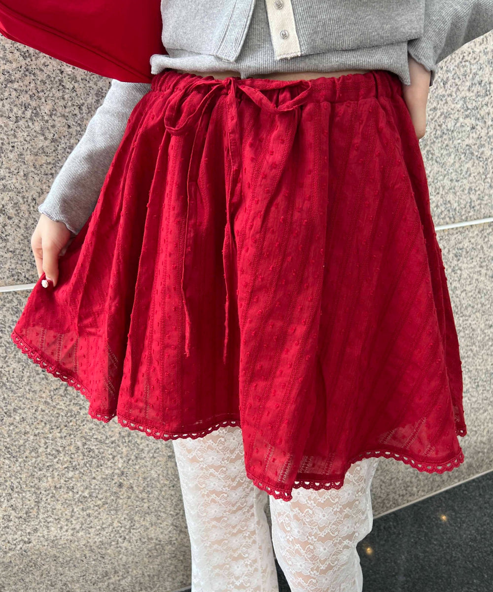 レッド モデル：160㎝ F着用