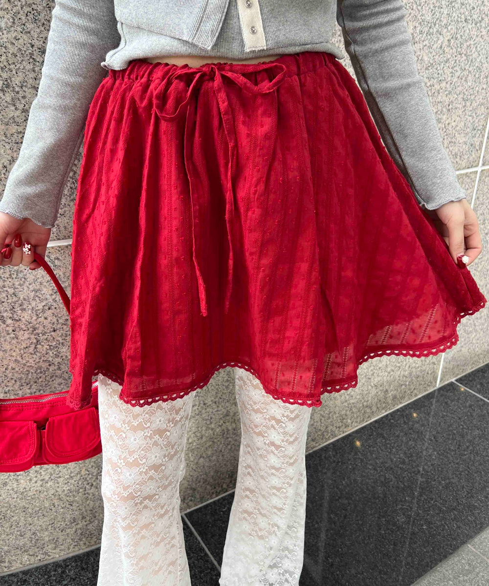 レッド モデル：160㎝ F着用