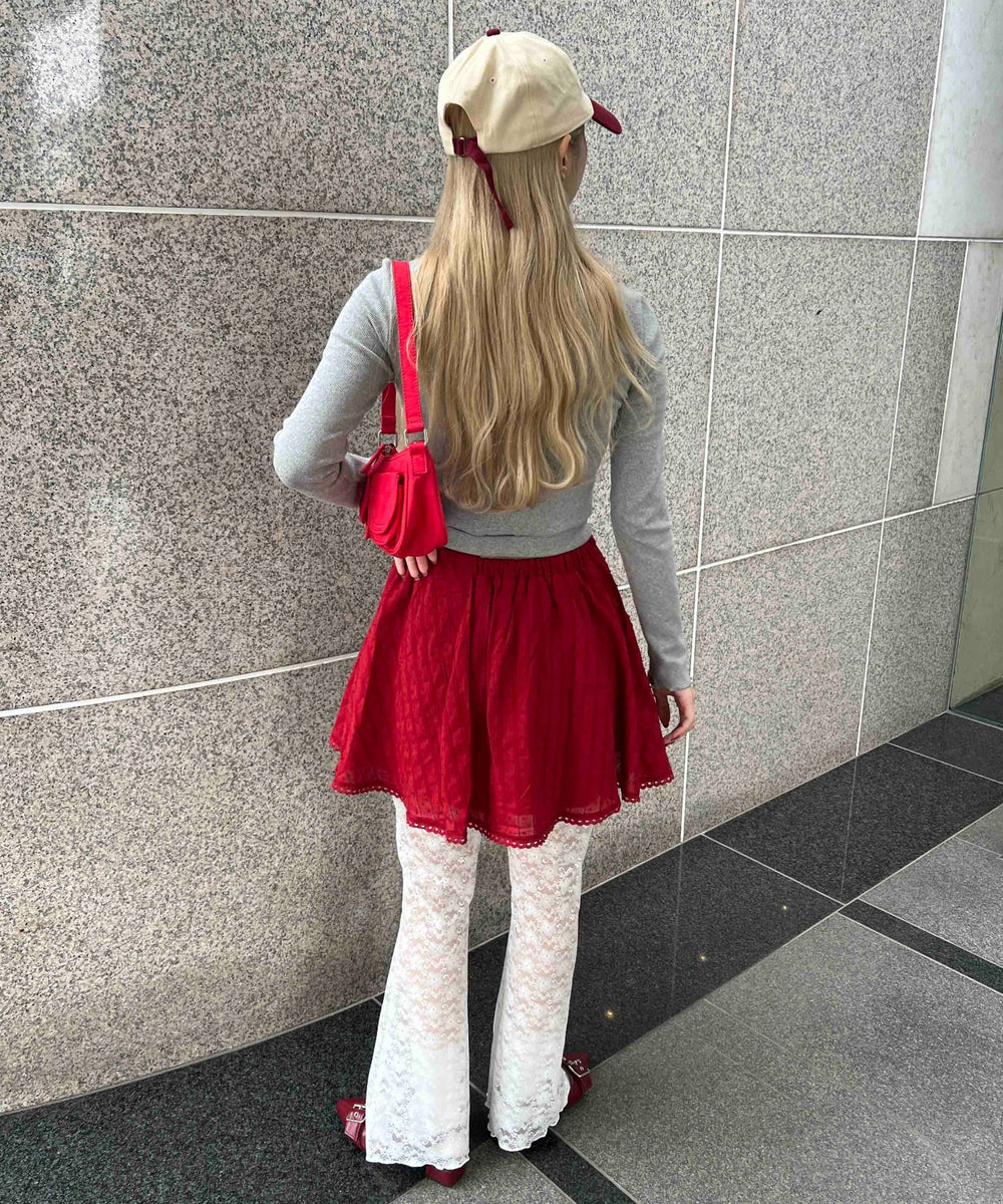 レッド モデル：160㎝ F着用