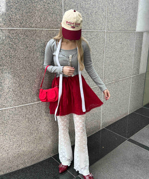 レッド モデル：160㎝ F着用