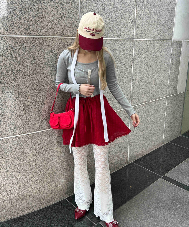 レッド モデル：160㎝ F着用