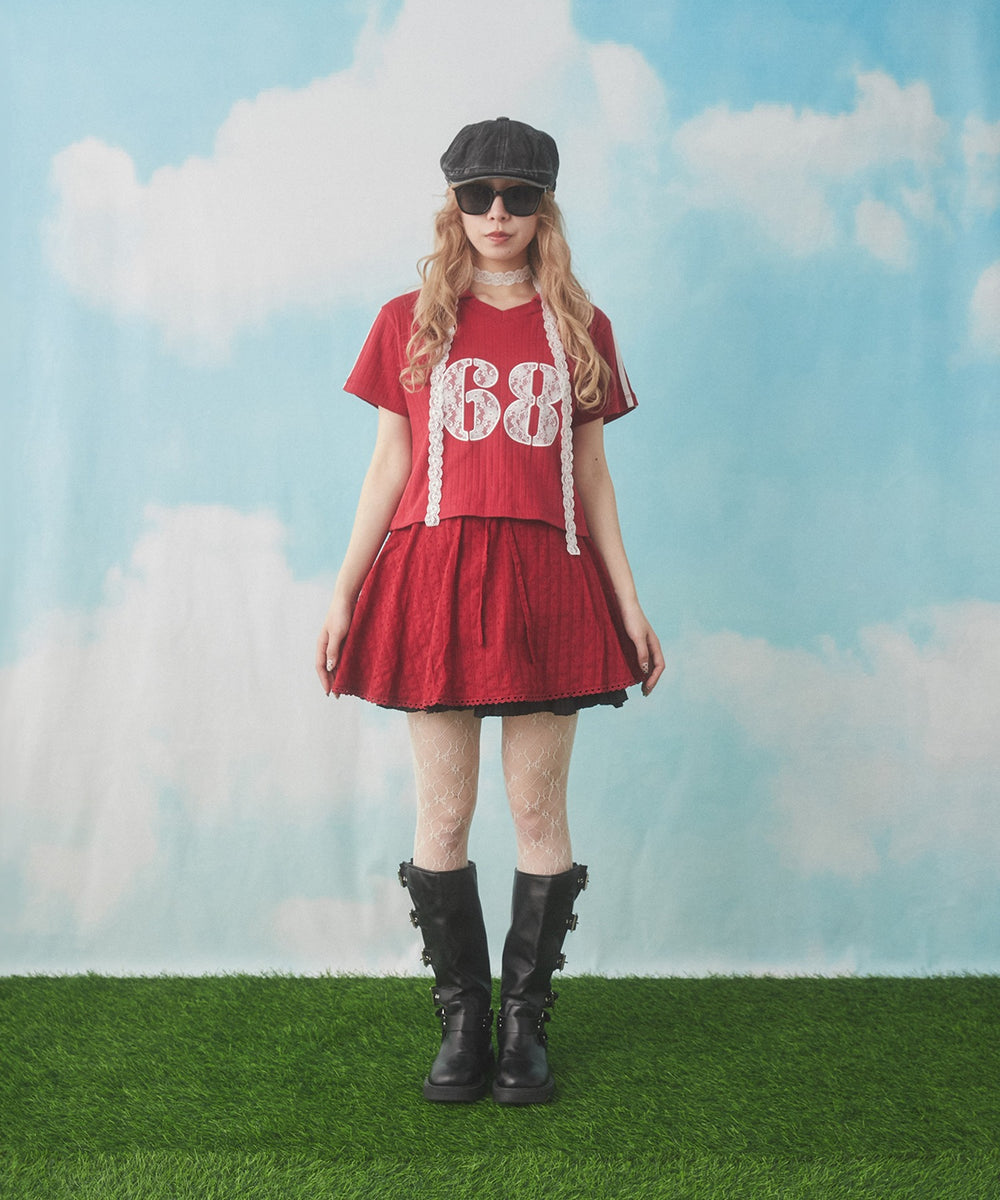 レッド モデル：160㎝ F着用