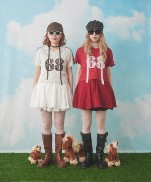 コットンレーススカート