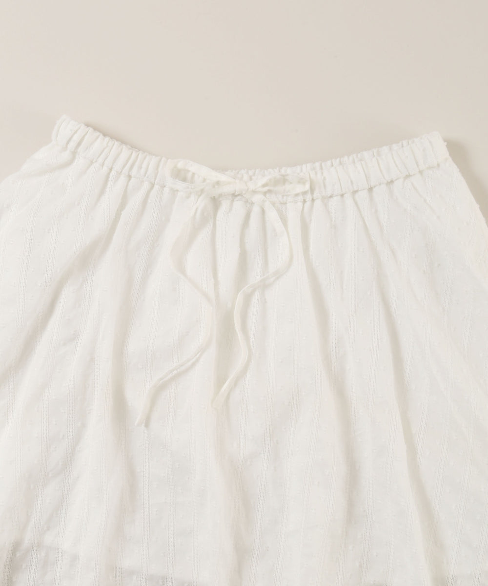 コットンレーススカート