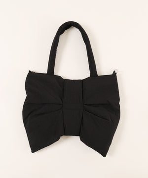 パテッドリボンショルダーバッグ