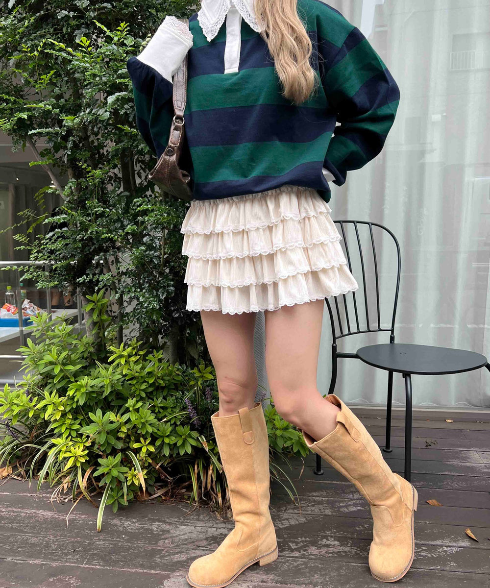 グリーン モデル：160㎝ F着用