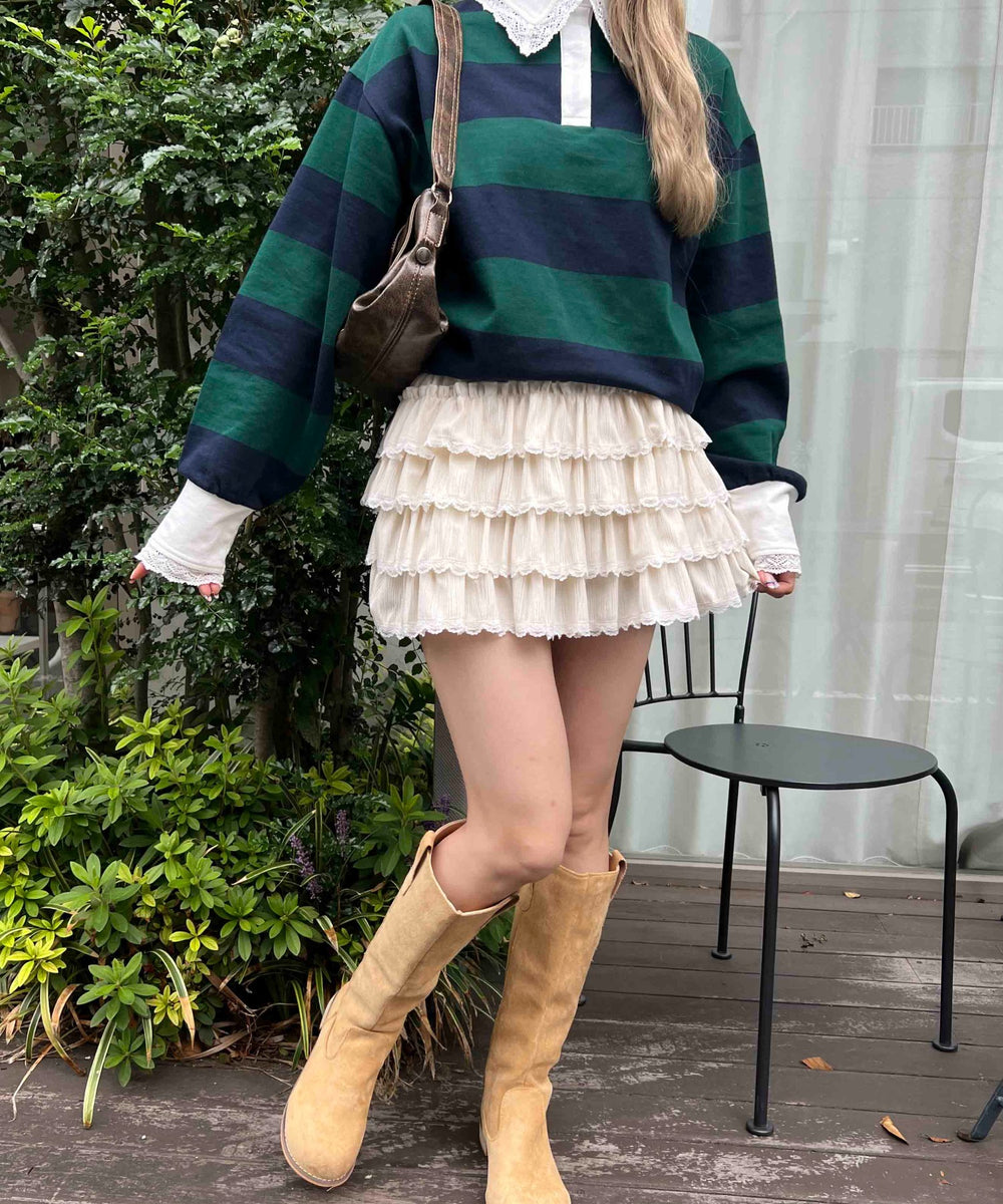 グリーン モデル：160㎝ F着用