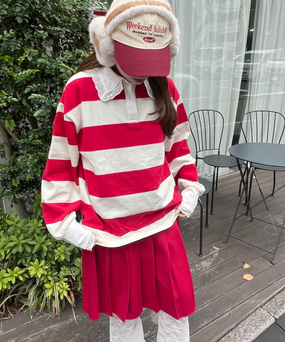 レッド モデル：155㎝ F着用