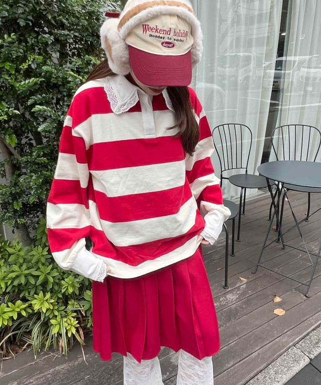 レッド モデル：155㎝ F着用