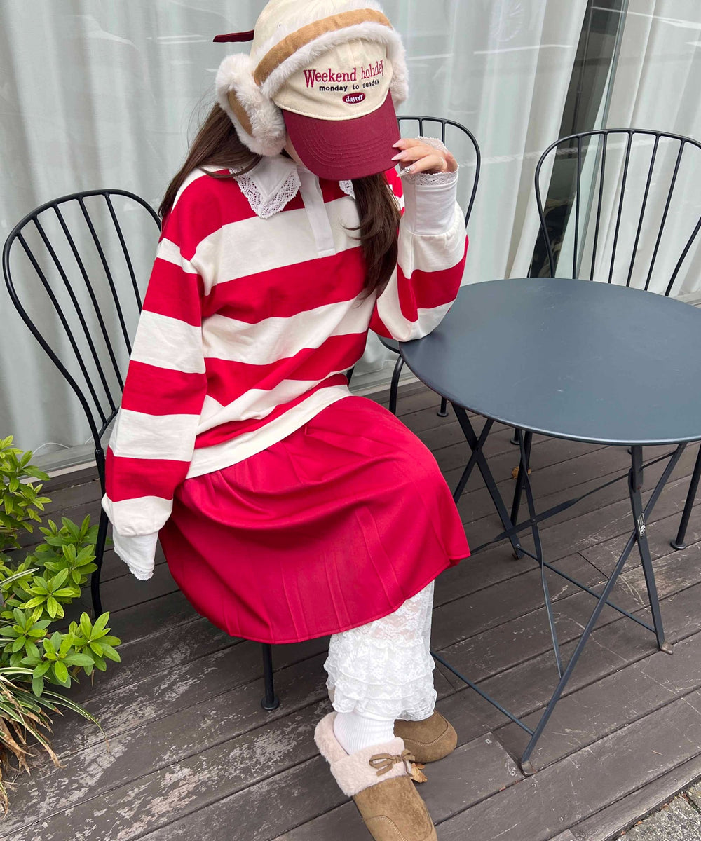 レッド モデル：155㎝ F着用