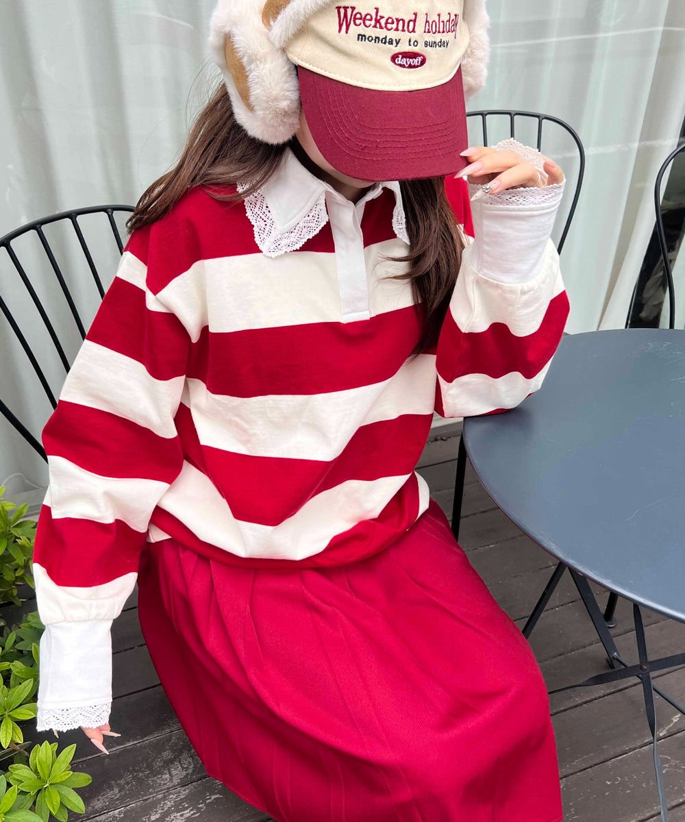 レッド モデル：155㎝ F着用