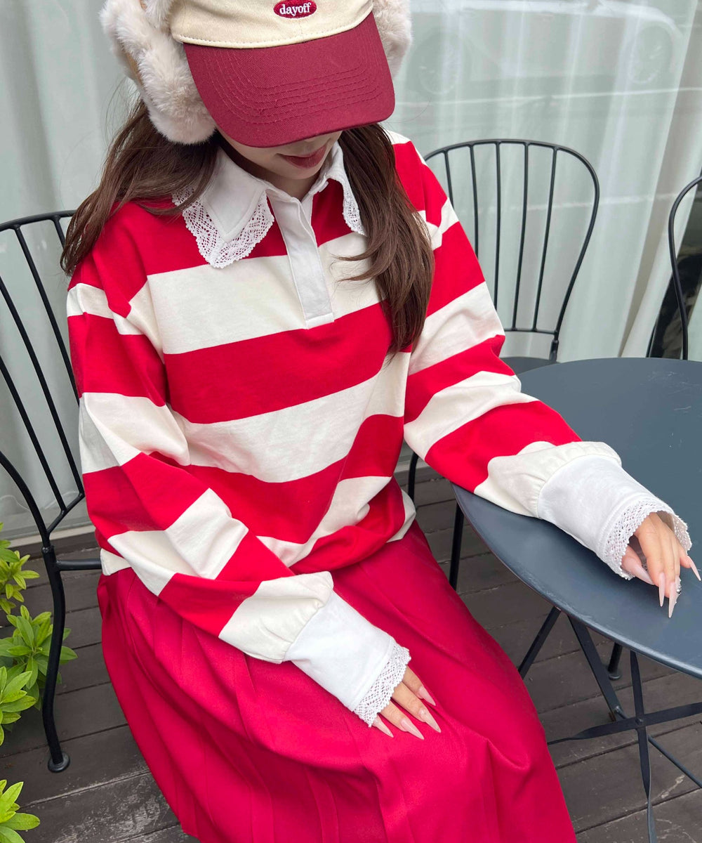 レッド モデル：155㎝ F着用