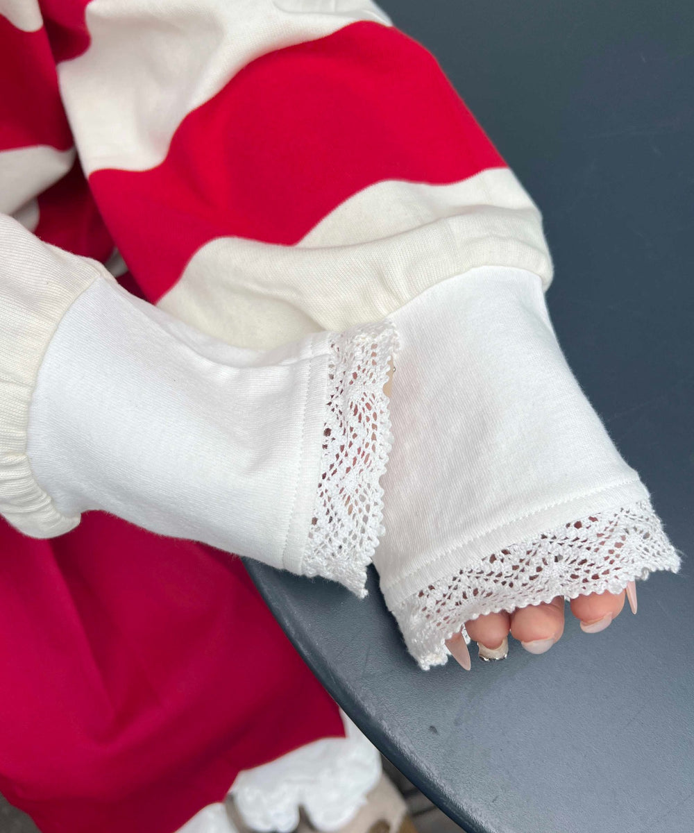 レッド モデル：155㎝ F着用