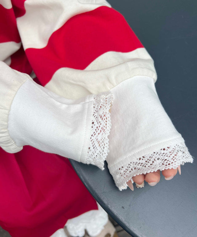 レッド モデル：155㎝ F着用