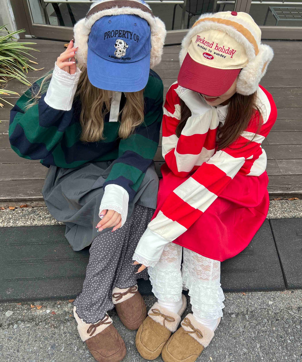 レースパイピングラガーシャツ