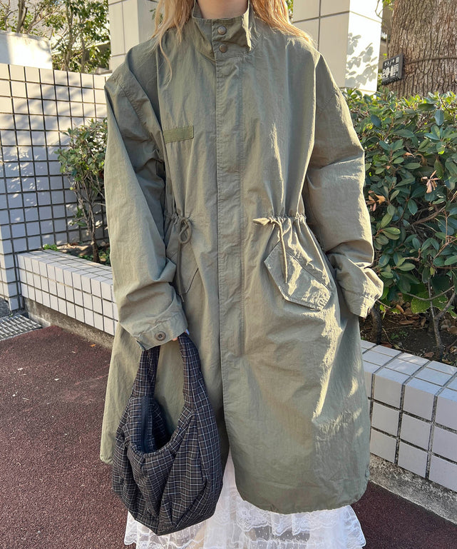 カーキ モデル：160㎝ Mサイズ着用