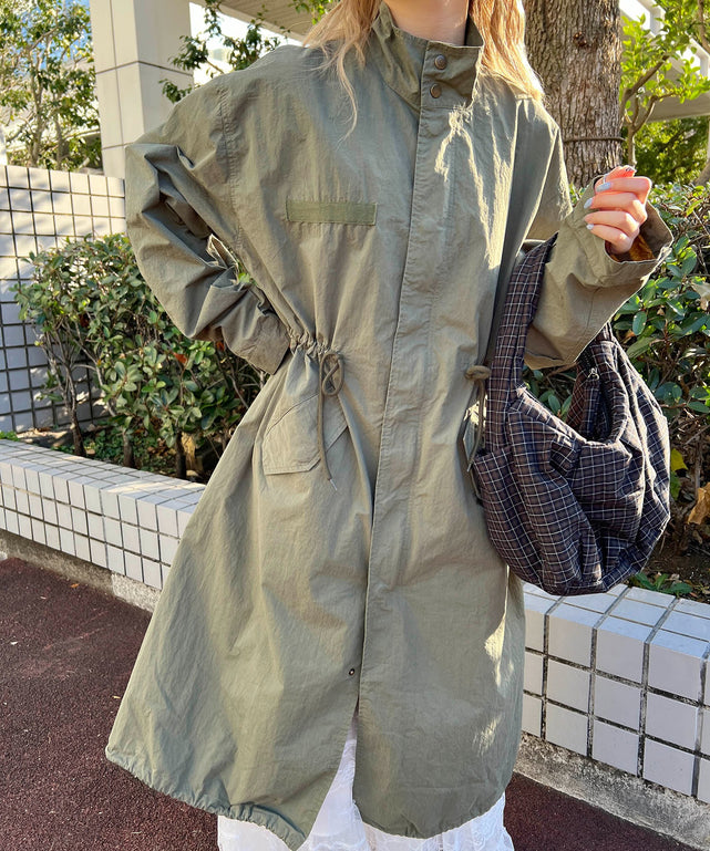 カーキ モデル：160㎝ Mサイズ着用