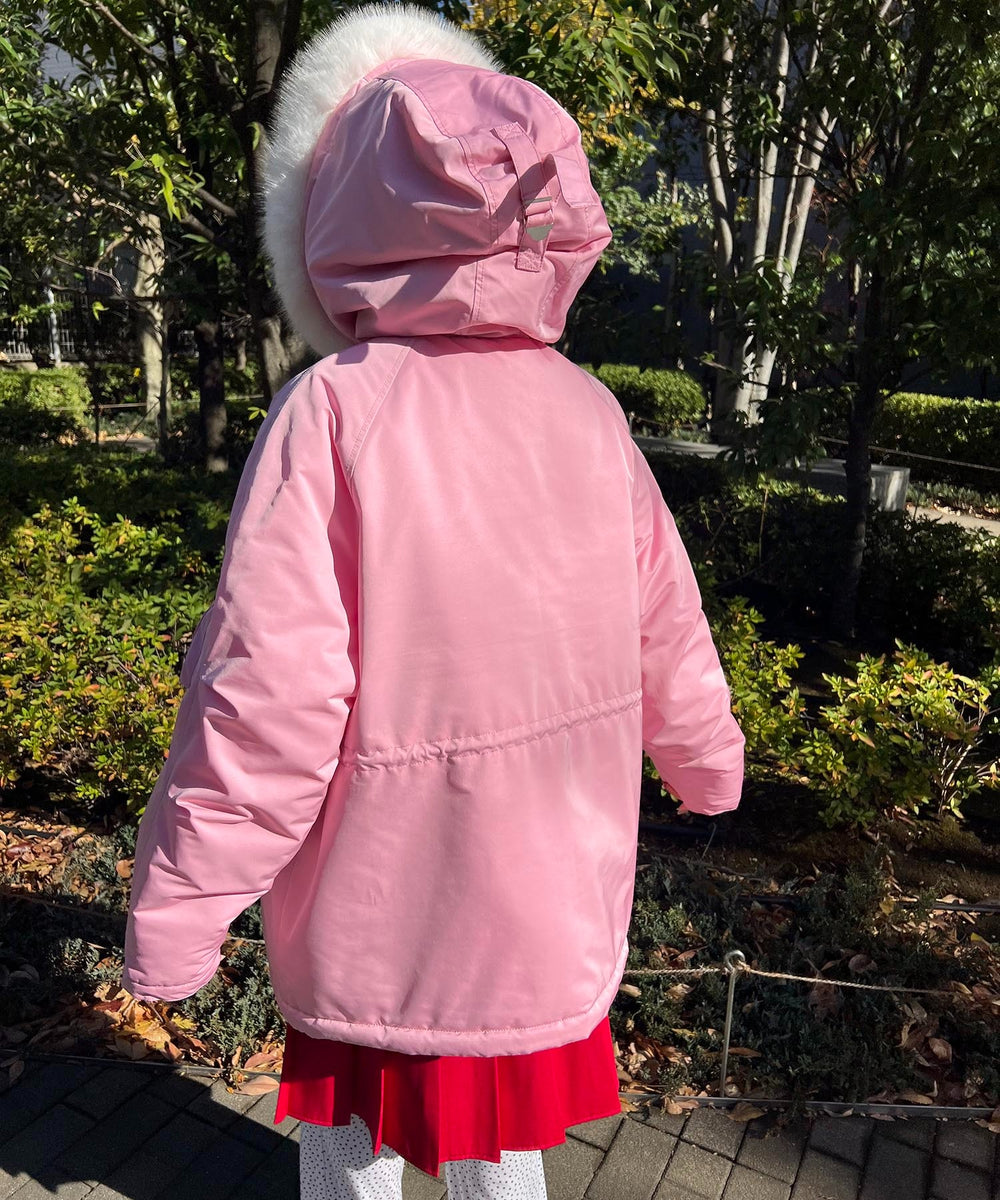 ピンク モデル：160㎝ Mサイズ着用