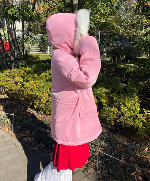 ピンク モデル：160㎝ Mサイズ着用