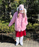ピンク モデル：160㎝ Mサイズ着用