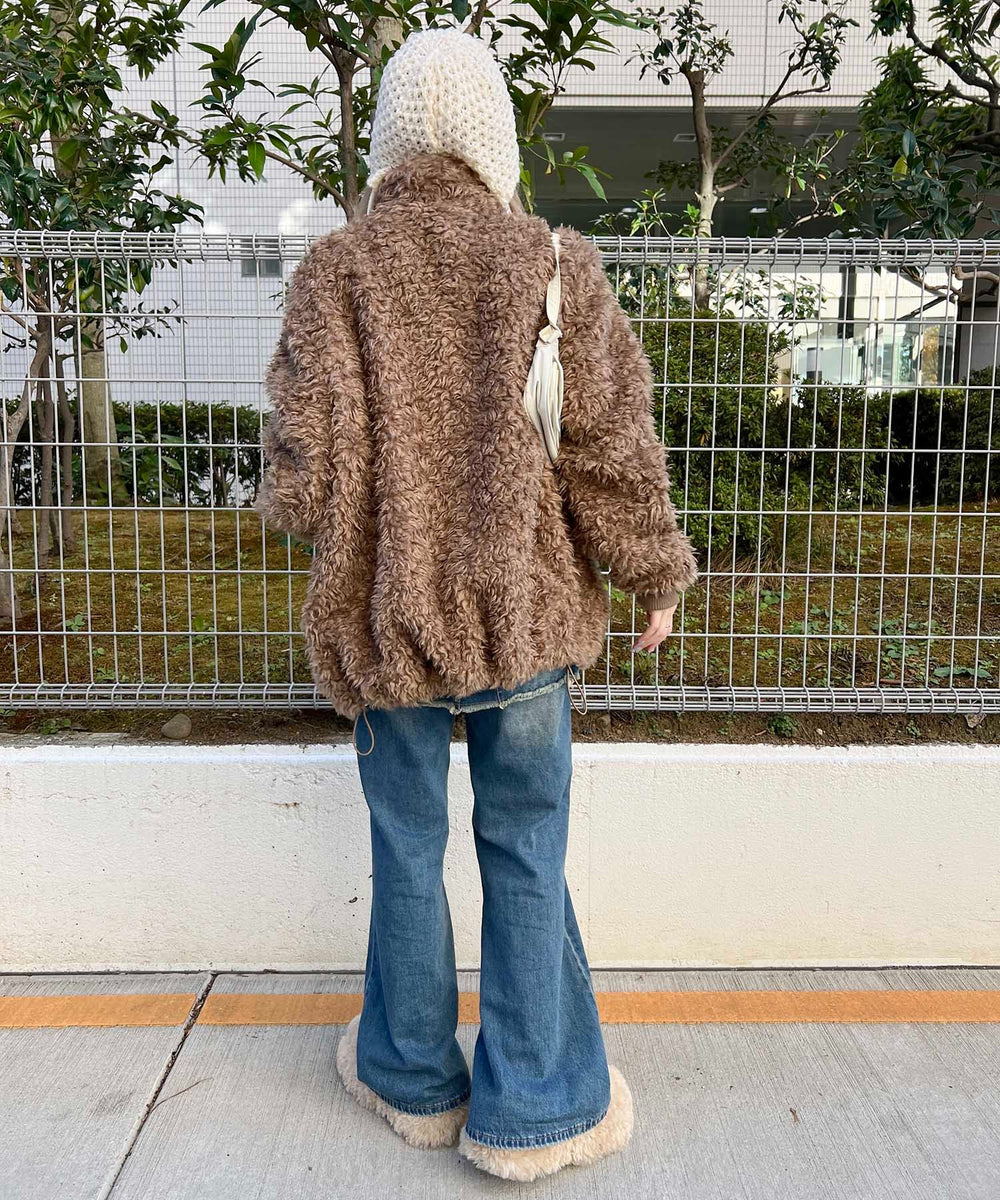 ブラウン モデル：160㎝ Mサイズ着用