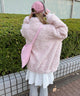 ピンク モデル：160㎝ Mサイズ着用