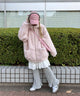ピンク モデル：160㎝ Mサイズ着用
