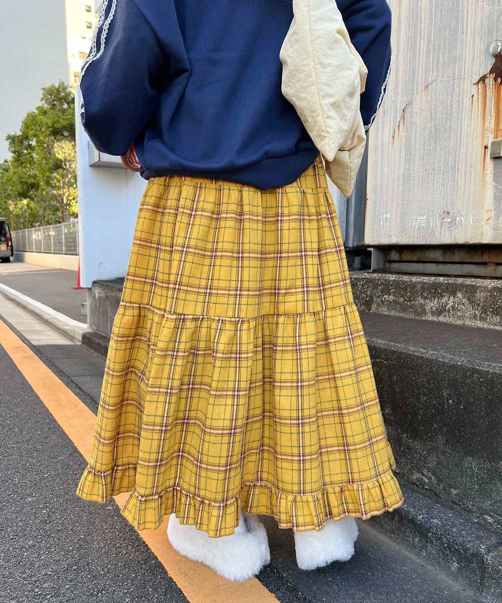 イエロー モデル：160㎝ F着用